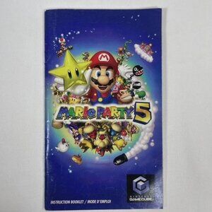 Mario Party 5 Manual Only — Nintendo GameCube